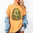 Book Dragon Reading Books Bookworm Fantasy Women's Comfort Colors T-Shirt Mustard Book Dragon Reading Books Bookworm Fantasy Women's Comfort Colors T-Shirt Mustard