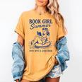 Book Girl Summer Women's Comfort Colors T-Shirt Mustard