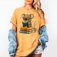 Book Lover Koala Reading Bookish Library Read Books Be Kind Women's Comfort Colors T-Shirt Mustard Book Lover Koala Reading Bookish Library Read Books Be Kind Women's Comfort Colors T-Shirt Mustard