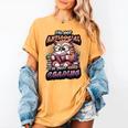 Book Lover Owl Reading Books Introvert Bookworm Women's Comfort Colors T-Shirt Mustard