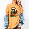 Book Lover Racoon Reading Bookish Library Read Books Be Kind Women's Comfort Colors T-Shirt Mustard Book Lover Racoon Reading Bookish Library Read Books Be Kind Women's Comfort Colors T-Shirt Mustard