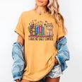 Book Lovers I Have No Shelf Control Women's Comfort Colors T-Shirt Mustard Book Lovers I Have No Shelf Control Women's Comfort Colors T-Shirt Mustard