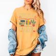Book And Pajama This Is My Reading Pajama Bedtime Reading Women's Comfort Colors T-Shirt Mustard