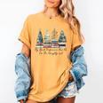 My Book Preference Has Me On The Naughty List Christmas Tree Women's Comfort Colors T-Shirt Mustard My Book Preference Has Me On The Naughty List Christmas Tree Women's Comfort Colors T-Shirt Mustard