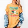 Book Reader Librarian Bookworm In Pajamas Book And Pajama Women's Comfort Colors T-Shirt Mustard Book Reader Librarian Bookworm In Pajamas Book And Pajama Women's Comfort Colors T-Shirt Mustard