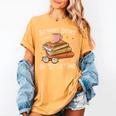Book Reading Kafee Librarian Vele Books And Little Time Women's Comfort Colors T-Shirt Mustard Book Reading Kafee Librarian Vele Books And Little Time Women's Comfort Colors T-Shirt Mustard