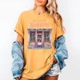 Take Me To The Book Store Librarians Valentine's Day Premium Women's Comfort Colors T-Shirt Mustard