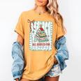All Booked For Christmas Book Xmas Tree Coquette Bow Lights Women's Comfort Colors T-Shirt Mustard All Booked For Christmas Book Xmas Tree Coquette Bow Lights Women's Comfort Colors T-Shirt Mustard