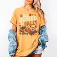 All Booked For Fall Pumpkin Books Thanksgiving Autumn Leaves Women's Comfort Colors T-Shirt Mustard All Booked For Fall Pumpkin Books Thanksgiving Autumn Leaves Women's Comfort Colors T-Shirt Mustard