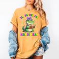 All Booked For Mardi Gras Crocodile Reading Book Teacher Women's Comfort Colors T-Shirt Mustard All Booked For Mardi Gras Crocodile Reading Book Teacher Women's Comfort Colors T-Shirt Mustard
