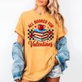 All Booked For Valentines Book Lovers Teacher Student Women's Comfort Colors T-Shirt Mustard All Booked For Valentines Book Lovers Teacher Student Women's Comfort Colors T-Shirt Mustard