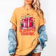 All Booked For Valentines Book Lovers Teacher Valentines Women's Comfort Colors T-Shirt Mustard