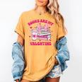 All Booked For Valentines Book Reading Coquette Bow Women's Comfort Colors T-Shirt Mustard