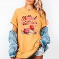 All Booked For Valentines Cute Book Lover Quote Women's Comfort Colors T-Shirt Mustard All Booked For Valentines Cute Book Lover Quote Women's Comfort Colors T-Shirt Mustard