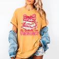 All Booked For Valentines Day Book Lovers Teacher Kids Women's Comfort Colors T-Shirt Mustard