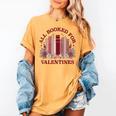 All Booked For Valentines Day Bookish Readers Book Lovers Women's Comfort Colors T-Shirt Mustard