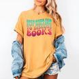 Bookish Reading Love Introverted But Willing To Discuss Book Women's Comfort Colors T-Shirt Mustard