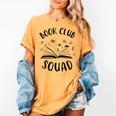 Books Club Squad Reading Book Lover Book Minimalist Team Tee Women's Comfort Colors T-Shirt Mustard