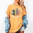 Books And Coffee Book Lover Bookish Green Book Theme Reading Women's Comfort Colors T-Shirt Mustard Books And Coffee Book Lover Bookish Green Book Theme Reading Women's Comfort Colors T-Shirt Mustard