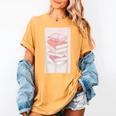 Books Flowers Art Flower Stack Pastel Feminine Women's Comfort Colors T-Shirt Mustard Books Flowers Art Flower Stack Pastel Feminine Women's Comfort Colors T-Shirt Mustard