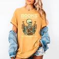 Books Make Me Happy Skeleton Read Reading Librarian Book Women's Comfort Colors T-Shirt Mustard Books Make Me Happy Skeleton Read Reading Librarian Book Women's Comfort Colors T-Shirt Mustard
