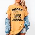 Books The Original Handheld Device Book Lover Women's Comfort Colors T-Shirt Mustard