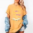Books Are A Uniquely Portable Magic Reading Bookworm Women's Comfort Colors T-Shirt Mustard Books Are A Uniquely Portable Magic Reading Bookworm Women's Comfort Colors T-Shirt Mustard