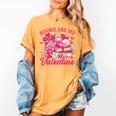 Books Are My Valentine Book Lover Heart Matching Party Women's Comfort Colors T-Shirt Mustard