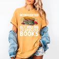 Bookworm Art For Men Women Book Reading Lover Bookish Women's Comfort Colors T-Shirt Mustard