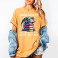 Bookworm Please I'm A Book Dragon Blue Dragon Women's Comfort Colors T-Shirt Mustard