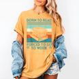 Born To Read Go Work Book Reading Librarian Men Women Women's Comfort Colors T-Shirt Mustard Born To Read Go Work Book Reading Librarian Men Women Women's Comfort Colors T-Shirt Mustard