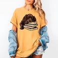 Boykin Spaniel Books Dog Breed Graphic Women's Comfort Colors T-Shirt Mustard