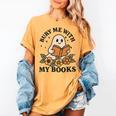 Bury Me With My Books Ghost Tee Women's Comfort Colors T-Shirt Mustard Bury Me With My Books Ghost Tee Women's Comfort Colors T-Shirt Mustard