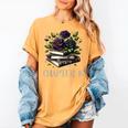 Chapter 16 16th Birthday Girls Book Lovers Gothic Flowers Women's Comfort Colors T-Shirt Mustard Chapter 16 16th Birthday Girls Book Lovers Gothic Flowers Women's Comfort Colors T-Shirt Mustard