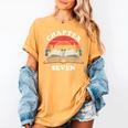 Chapter Seven Book Reading 7th Birthday 7 Year Old Women's Comfort Colors T-Shirt Mustard Chapter Seven Book Reading 7th Birthday 7 Year Old Women's Comfort Colors T-Shirt Mustard