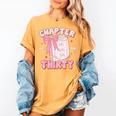 Chapter Thirty Est 1995 Cute 30th Birthday Book Bow Coquette Women's Comfort Colors T-Shirt Mustard Chapter Thirty Est 1995 Cute 30th Birthday Book Bow Coquette Women's Comfort Colors T-Shirt Mustard