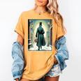 Charles Dickens Christmas Classic Book Ebeneezer Scrooge -Adults Kids Small Short Sleeve T-Shirt Women's Comfort Colors T-Shirt Mustard