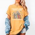 Chasing That Scholastic Book Fair Feeling Apparel Women's Comfort Colors T-Shirt Mustard