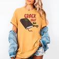 Christian Quote Holy Bible Crack This Book Not Drugs Women's Comfort Colors T-Shirt Mustard Christian Quote Holy Bible Crack This Book Not Drugs Women's Comfort Colors T-Shirt Mustard