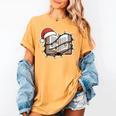 Christmas Book Festive Holiday Xmas Women's Comfort Colors T-Shirt Mustard