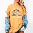 I Closed My Book To Be Here Reading Retro Bookworm Men Women Women's Comfort Colors T-Shirt Mustard I Closed My Book To Be Here Reading Retro Bookworm Men Women Women's Comfort Colors T-Shirt Mustard
