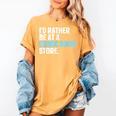 Comic Books Art For Men Women Comics Lover Comics Collector Women's Comfort Colors T-Shirt Mustard