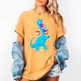 Cool Dinosaur Books Art For Men Women Libarian Book Lover Women's Comfort Colors T-Shirt Mustard Cool Dinosaur Books Art For Men Women Libarian Book Lover Women's Comfort Colors T-Shirt Mustard