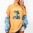 All The Cool Dinosaurs Are Reading Book Reader T-Rex Kawaii Women's Comfort Colors T-Shirt Mustard All The Cool Dinosaurs Are Reading Book Reader T-Rex Kawaii Women's Comfort Colors T-Shirt Mustard
