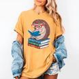 Cool Hedgehog Book Nerd Readers Women's Comfort Colors T-Shirt Mustard Cool Hedgehog Book Nerd Readers Women's Comfort Colors T-Shirt Mustard
