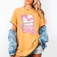 Coquette Reading Book Lover Pink Bow Bookish Mom & Daughter Women's Comfort Colors T-Shirt Mustard Coquette Reading Book Lover Pink Bow Bookish Mom & Daughter Women's Comfort Colors T-Shirt Mustard
