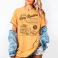 Cozy Girl Book Club Cozy Readers Book Club Women's Comfort Colors T-Shirt Mustard