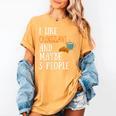 I Like Croissant And Maybe 3 People Baking Introvert Foodie Women's Comfort Colors T-Shirt Mustard I Like Croissant And Maybe 3 People Baking Introvert Foodie Women's Comfort Colors T-Shirt Mustard