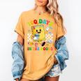 Cute 100 Days In The Books Groovy Boy Girl Teacher Women's Comfort Colors T-Shirt Mustard Cute 100 Days In The Books Groovy Boy Girl Teacher Women's Comfort Colors T-Shirt Mustard