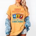 Cute Comic Book For Men Women Comic Book Collector Women's Comfort Colors T-Shirt Mustard Cute Comic Book For Men Women Comic Book Collector Women's Comfort Colors T-Shirt Mustard